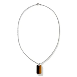 Men John Hardy Tags & Pendants^Tag Pendant Necklace, Sterling Silver, Gemstone