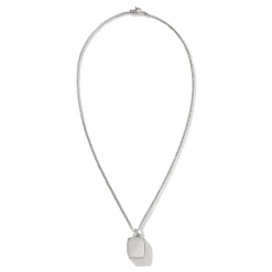 Men John Hardy Tags & Pendants^Tag Pendant Necklace, Sterling Silver, 1.7Mm